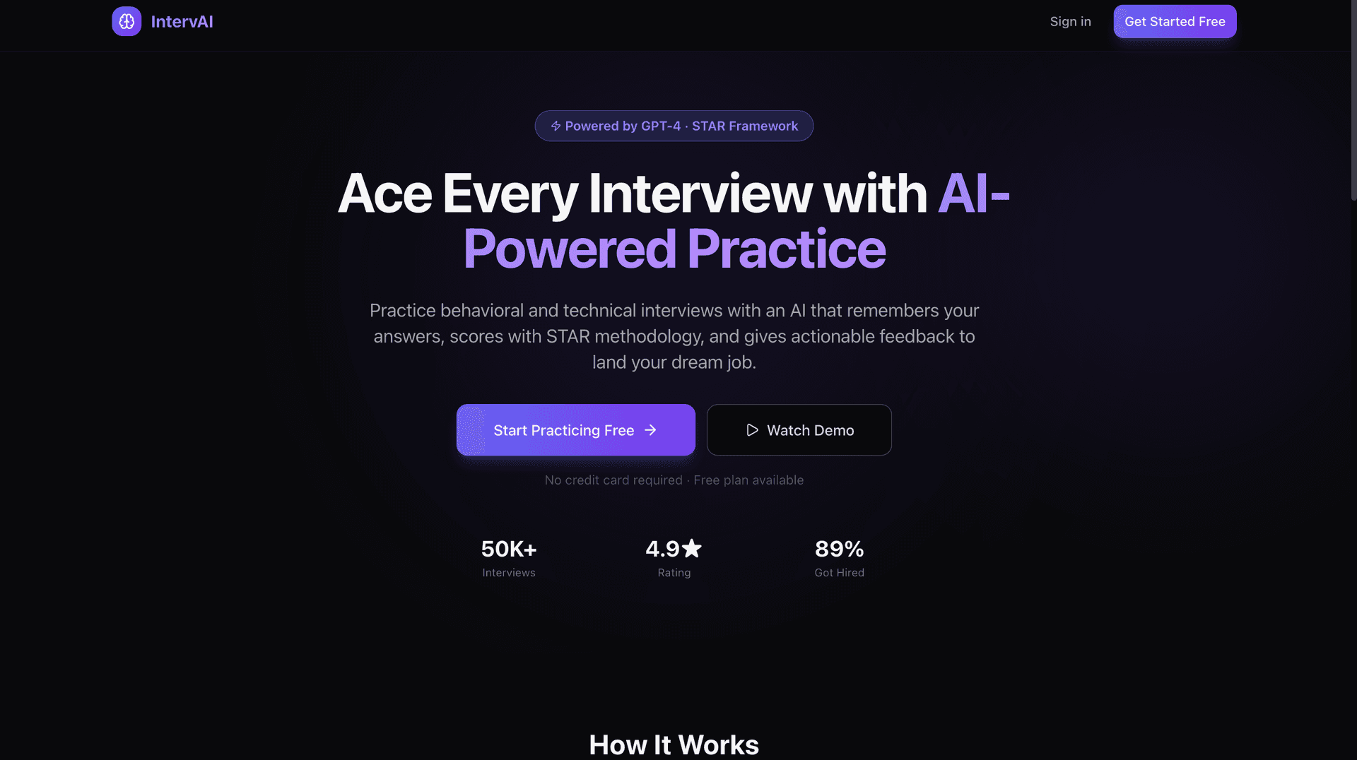 IntervAI – Mock Interviewer with Memory screenshot 1